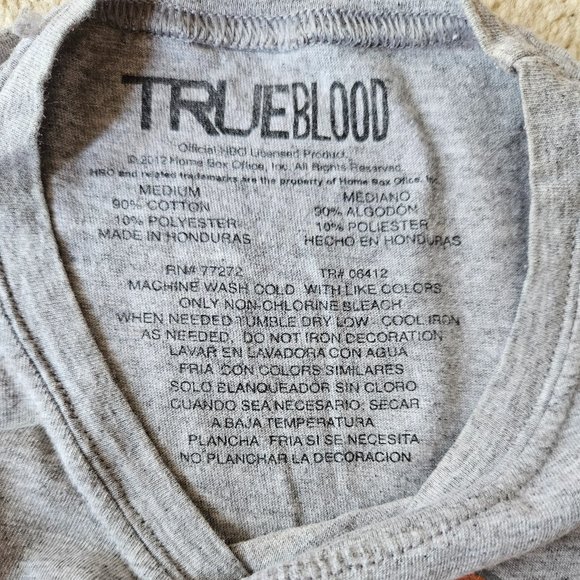 True Blood Distressed Graphic Tee - Picture 6 of 7